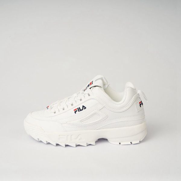 Fila Disruptor 2 Women's Sneakers - White/Navy/Red,NZ 396-67234